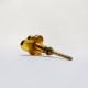 Blue Handmade Brass Cloud Knob